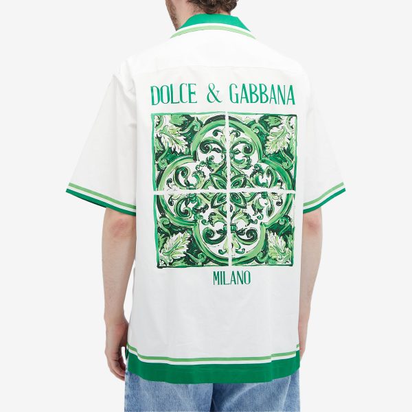 Dolce & Gabbana Back Print Vacation Shirt