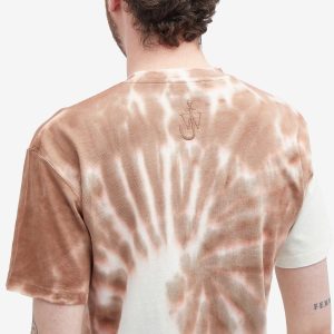 JW Anderson Cat Print Tie Dye T-Shirt