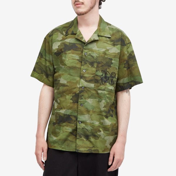 Palm Angels Camo Military Shirt