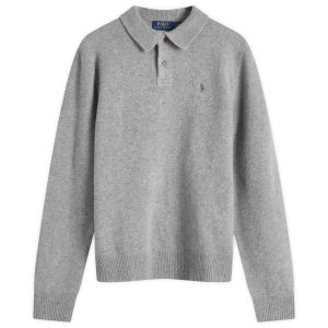 Polo Ralph Lauren Lambswool Knitted Long Sleeve Polo