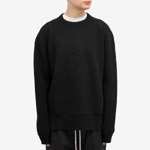 Rick Owens Fisherman Knit Round Neck