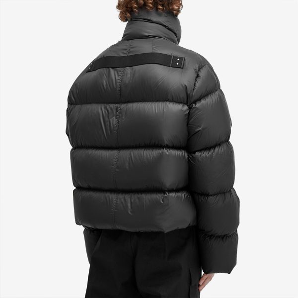 Rick Owens Turtle Nylon Cropped Puffer Jacket