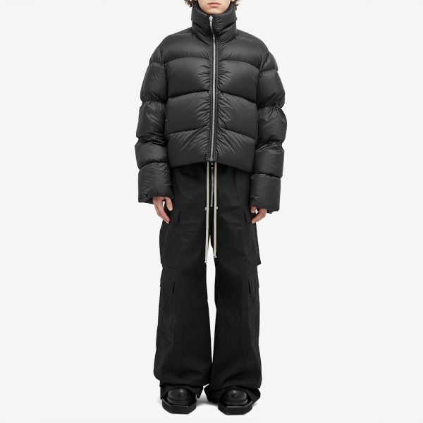 Rick Owens Turtle Nylon Cropped Puffer Jacket