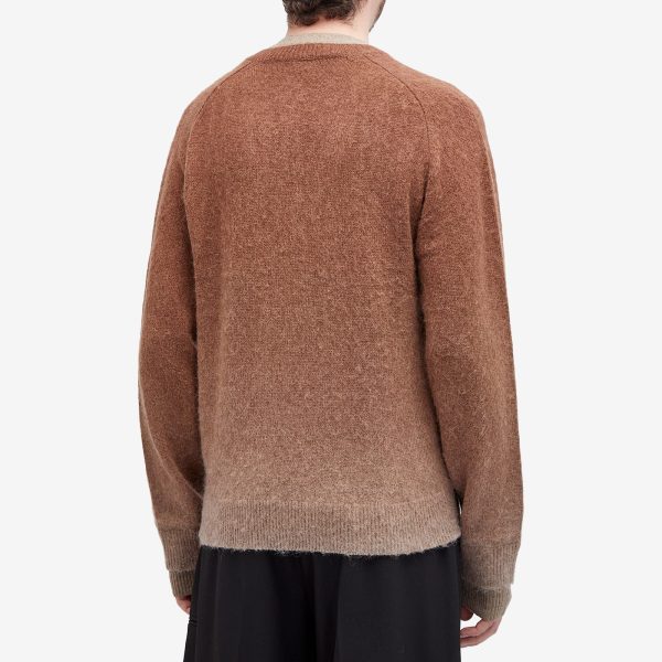 JW Anderson V-Neck Gradient Jumper