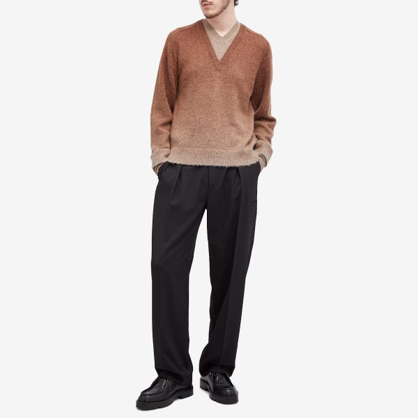 JW Anderson V-Neck Gradient Jumper