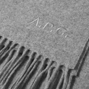 A.P.C. Ambroise Embroidered Scarf