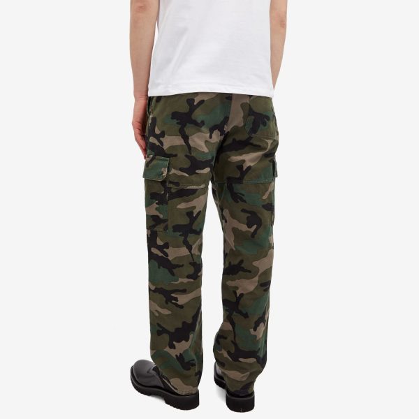 Valentino Camo Canvas Trousers