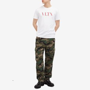 Valentino Camo Canvas Trousers