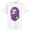 A Bathing Ape Camo Big Ape Head T-Shirt