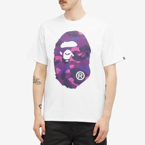 A Bathing Ape Camo Big Ape Head T-Shirt