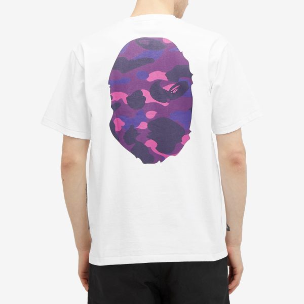 A Bathing Ape Camo Big Ape Head T-Shirt