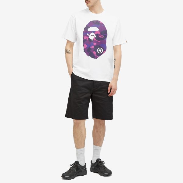 A Bathing Ape Camo Big Ape Head T-Shirt