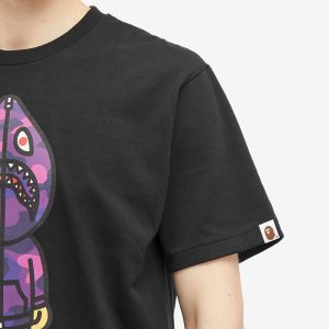 A Bathing Ape Colour Camo Classic Milo Shark T-Shirt