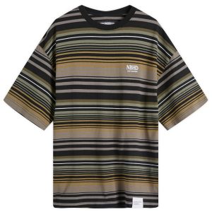 Neighborhood Stripe Crew Neck T-Shirt