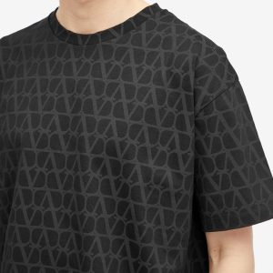 Valentino V Logo Tonal T Shirt