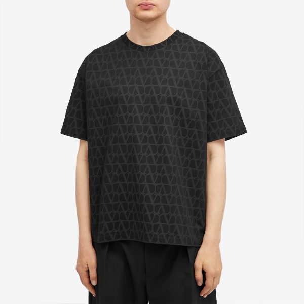 Valentino V Logo Tonal T Shirt