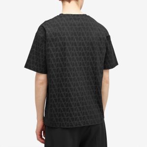 Valentino V Logo Tonal T Shirt