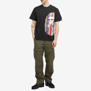 A Bathing Ape Fans Scarf Side Big Ape Head T-Shirt