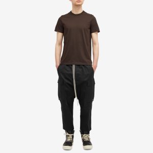 Rick Owens Heavy Twill Cropped Cargo Trousers