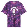 A Bathing Ape Colour Camo College T-Shirt