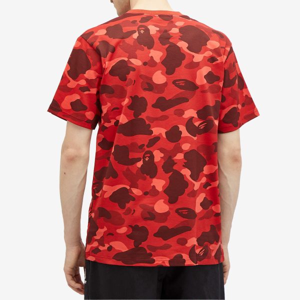 A Bathing Ape Colour Camo College T-Shirt