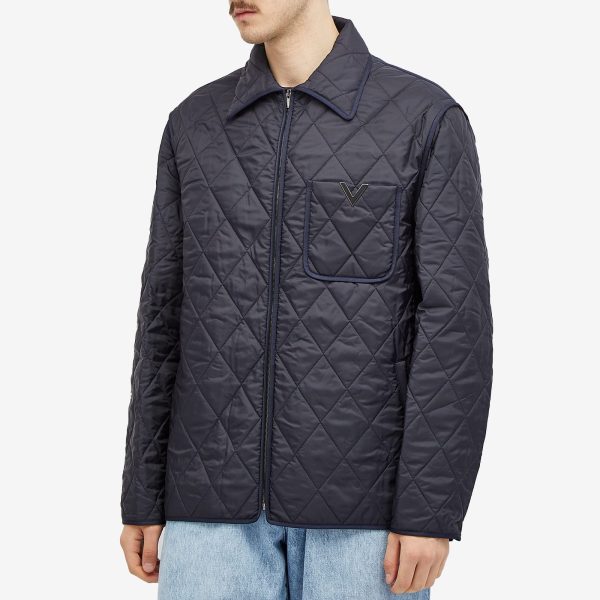 Valentino Signature Quilted Shirt