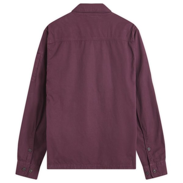 C.P. Company Organic Gabardine Zip Overshirt