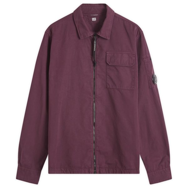 C.P. Company Organic Gabardine Zip Overshirt