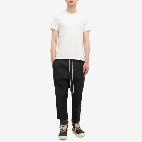 Rick Owens Drawstring Heavy Cropped Trousers