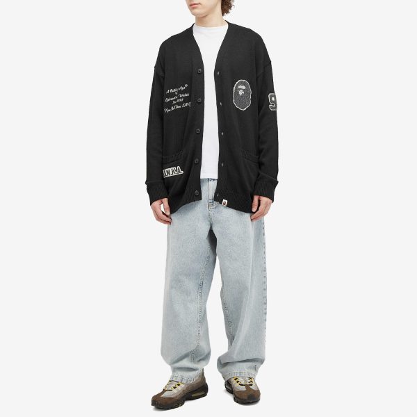 A Bathing Ape BAPE Knitted Cardigan