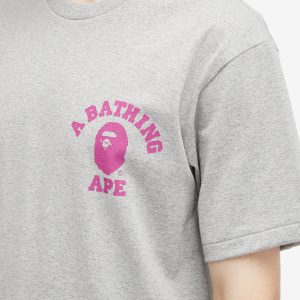 A Bathing Ape Colour Camo College ATS T-Shirt