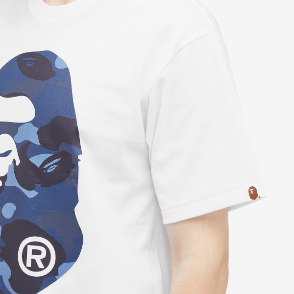 A Bathing Ape Camo Big Ape Head T-Shirt