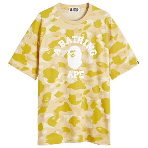 A Bathing Ape Color Camo College T-Shirt Relax