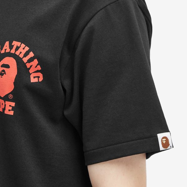 A Bathing Ape Colour Camo College ATS T-Shirt