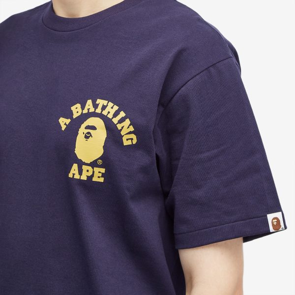 A Bathing Ape Colour Camo College ATS T-Shirt