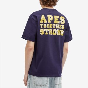 A Bathing Ape Colour Camo College ATS T-Shirt