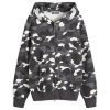 A Bathing Ape City Camo Shark Full Zip Hoodie