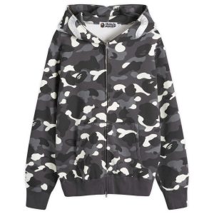 A Bathing Ape City Camo Shark Full Zip Hoodie