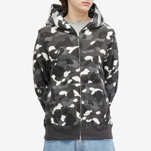 A Bathing Ape City Camo Shark Full Zip Hoodie