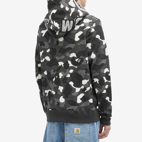 A Bathing Ape City Camo Shark Full Zip Hoodie