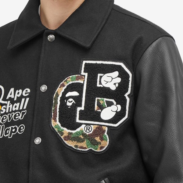 A Bathing Ape BAPE Varsity Jacket