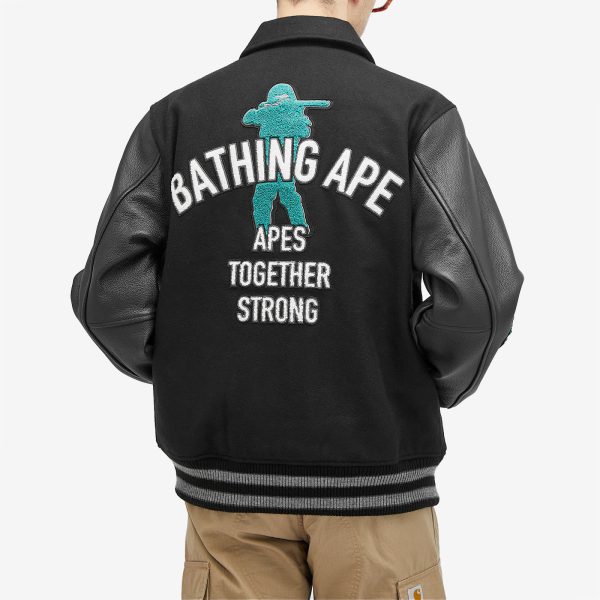 A Bathing Ape BAPE Varsity Jacket