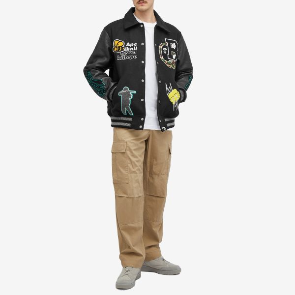 A Bathing Ape BAPE Varsity Jacket