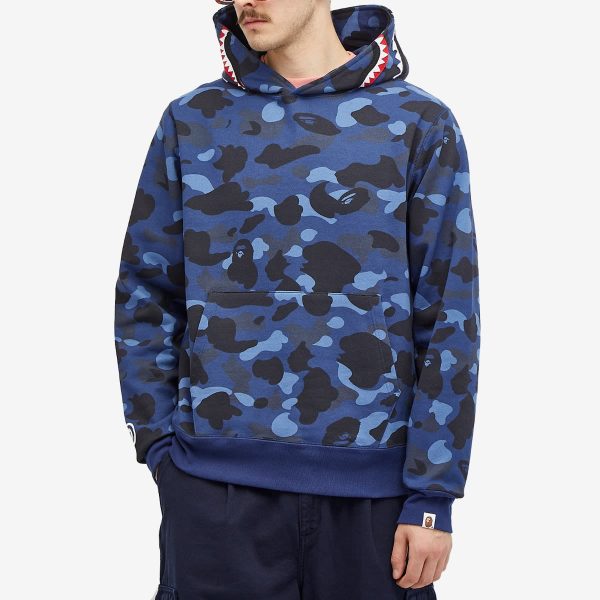 A Bathing Ape Colour Camo Shark Pullover Hoodie