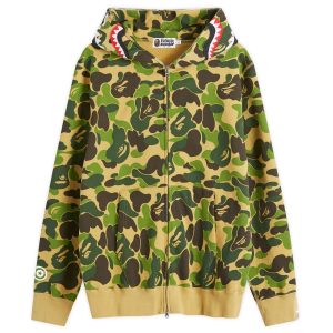 A Bathing Ape ABC Camo Shark Full Zip Hoodie