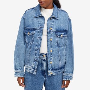 Palm Angels Jungle Denim Over Jacket