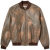 Acne Studios Lorlingo Leather Bomber Jacket