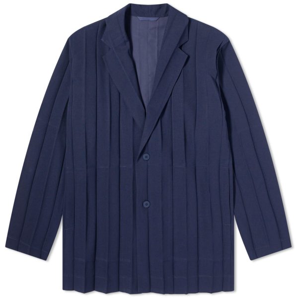 Homme Plissé Issey Miyake Pleated Edge Blazer