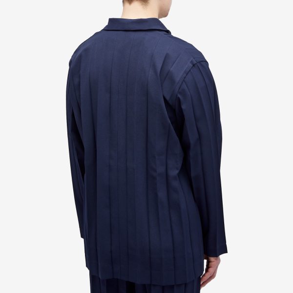 Homme Plissé Issey Miyake Pleated Edge Blazer