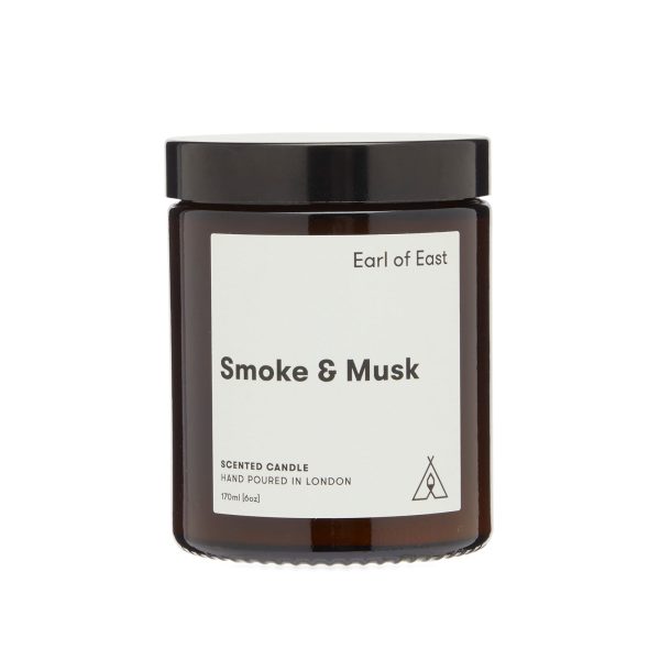 Earl of East Soy Wax Candle - Smoke & Musk